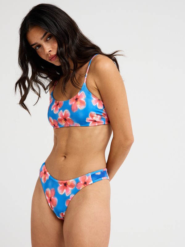 0 Hibiscus Daze Bralette Blau ERJX305744 Roxy