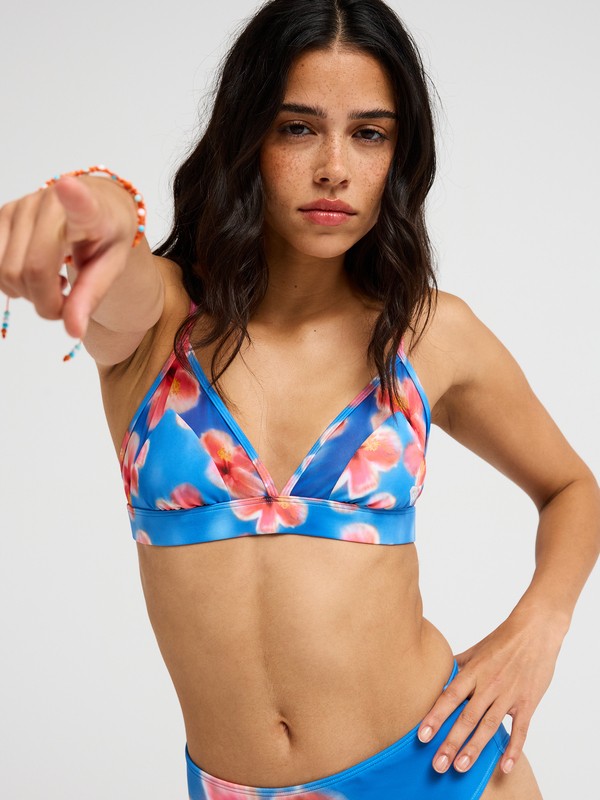 0 Hibiscus Daze Triangle Blue ERJX305746 Roxy