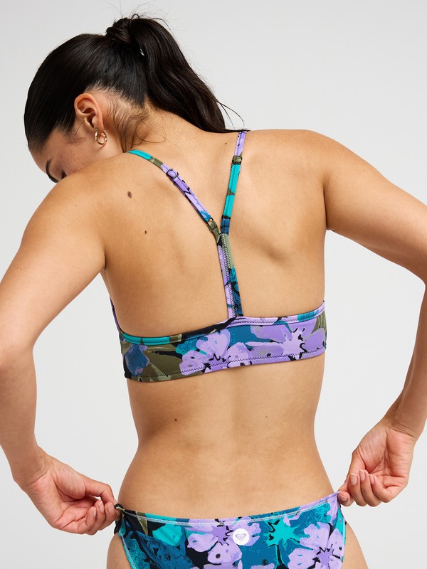 4 Roxy Active Bralette Purple ERJX305766 Roxy