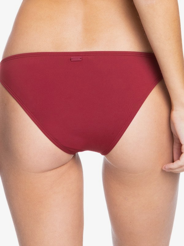 6 Beach Classics - Moderate Bikini Bottoms for Women Red ERJX403864 Roxy