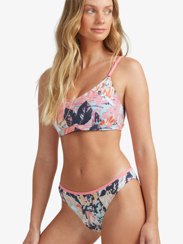 10 ROXY Fitness - Braguita de bikini normal para Mujer Azul ERJX404123 Roxy