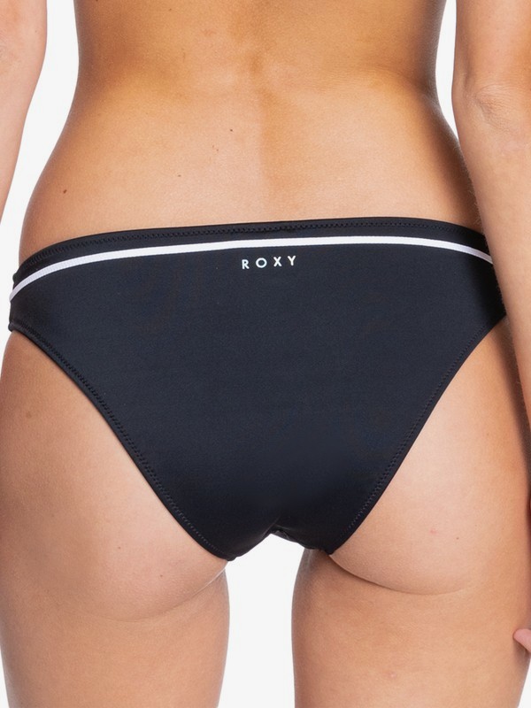 4 Roxy Active - Mini-Bikiniunterteil für Frauen Schwarz ERJX404244 Roxy