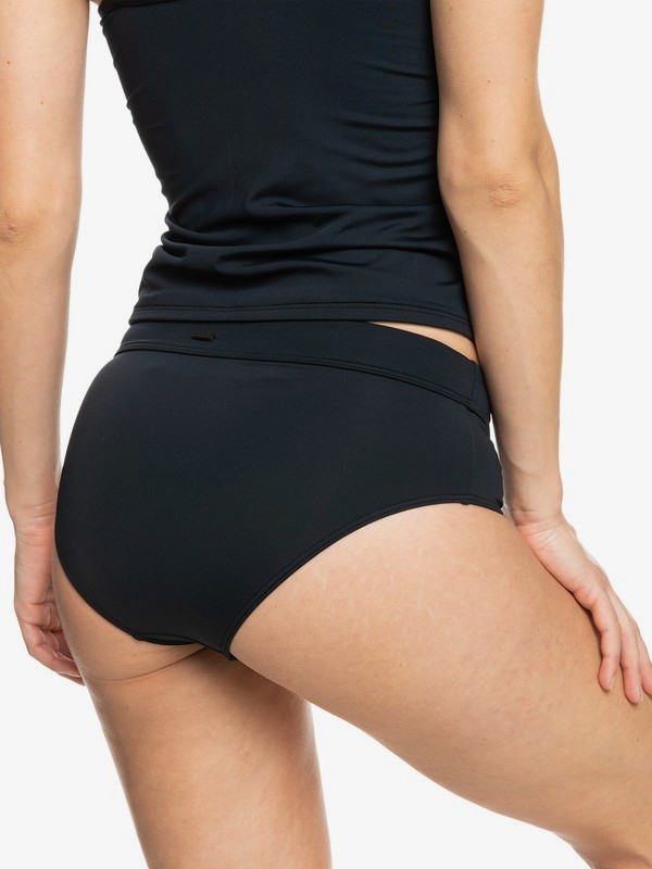 2 Beach Classics - Hipster-Bikiniunterteil für Frauen Schwarz ERJX404296 Roxy