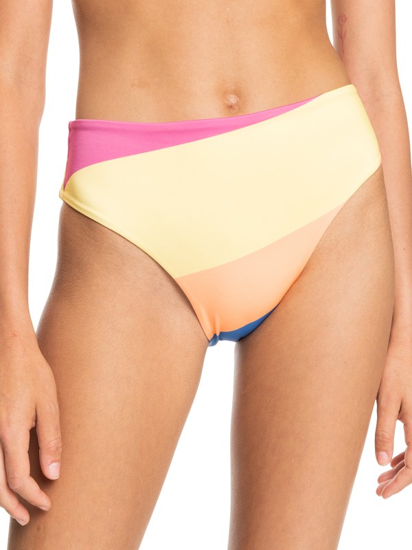 POP SURF Mid Waist Bikini Bottoms for Women