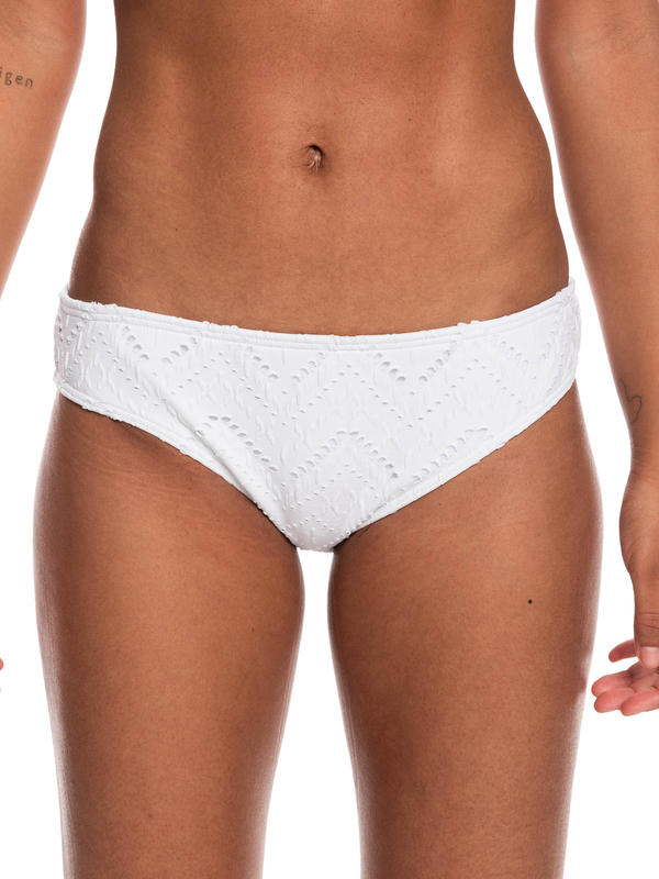 0 Quiet Beauty - Hipster-Bikiniunterteil für Frauen Weiss ERJX404333 Roxy