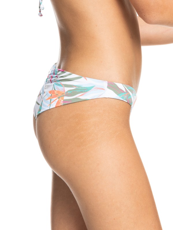 1 Beach Classics - Bas de bikini échancré pour Femme Blanc ERJX404369 Roxy