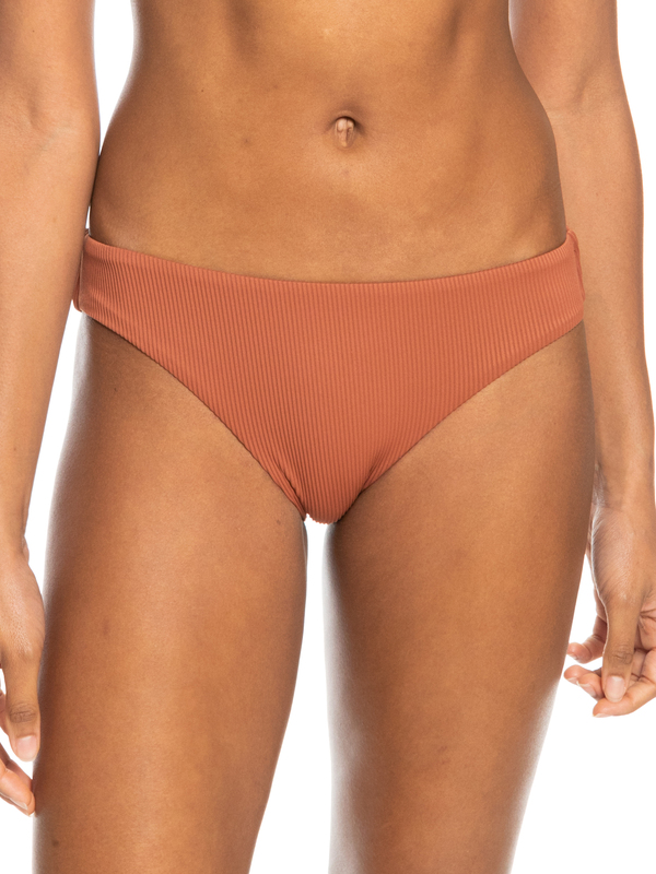 0 Roxy Love The Comber - Bragas de bikini hipster para mujer Marron ERJX404414 Roxy