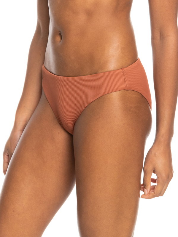 1 Roxy Love The Comber - Bragas de bikini hipster para mujer Marron ERJX404414 Roxy