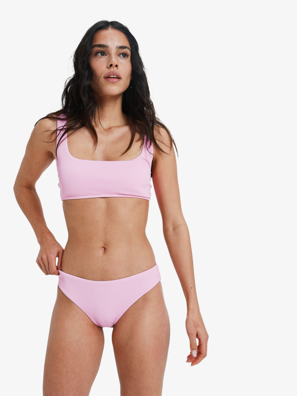 1 Rib Roxy Love The Comber - Braguita de bikini para mujer Rosa ERJX404414 Roxy