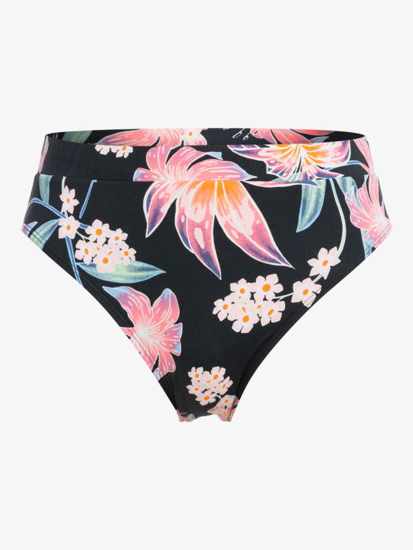 8 Printed Beach Classics - Braguita de bikini de cintura media para Mujer Negro ERJX404428 Roxy