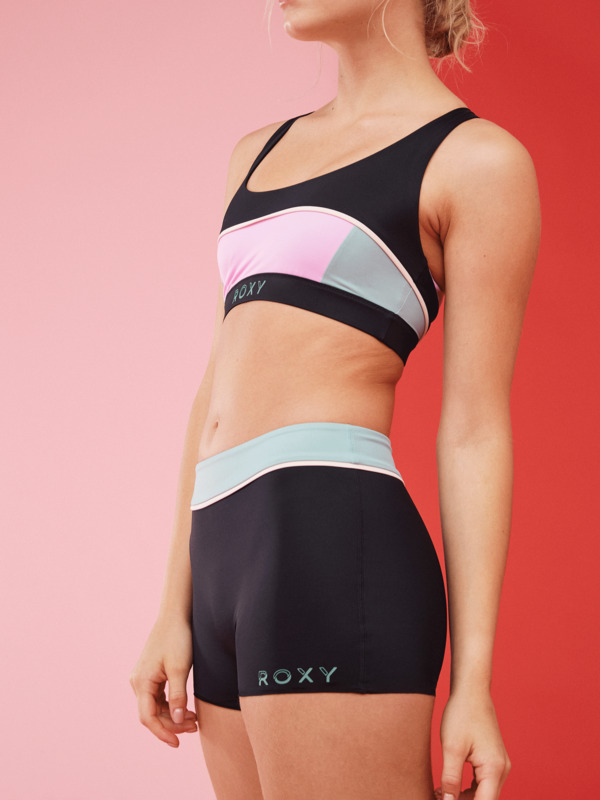 3 Roxy Active - Shorty-Bikiniunterteil für Frauen  ERJX404667 Roxy