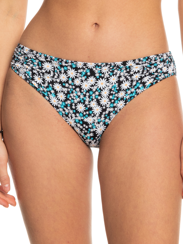 Roxy Beach Classics Mini Slip Bikini Donna A Gamba Alta | Vita Bassa E Tessuto Morbido | Colore Unito