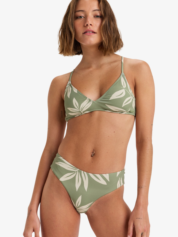 0 Beach Classics - Bikinibroekje met Minibedekking voor Dames Green ERJX404885 Roxy