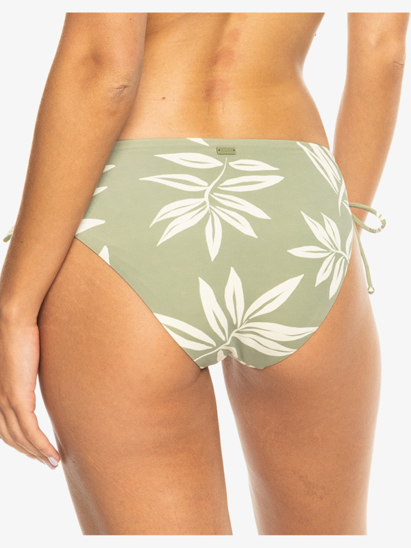 3 Beach Classics - Braguita de bikini de cobertura completa para Mujer Verde ERJX404891 Roxy