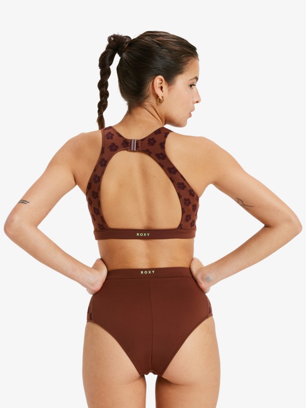 4 Roxy Pro Wave  - Bas de maillot de bain emboîtant Femme Marron ERJX404893 Roxy