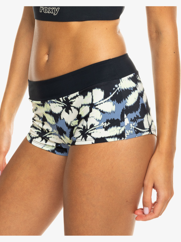 7 Roxy Active - Full Coverage Bikini Bottoms for Women Blue ERJX404897 Roxy