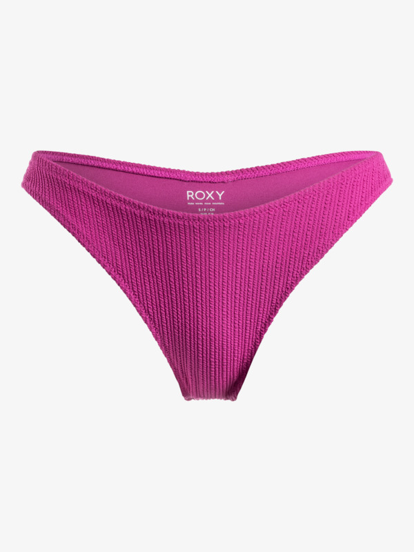 9 Aruba - Braguita de bikini de cobertura reveladora para Mujer Rosa ERJX404934 Roxy