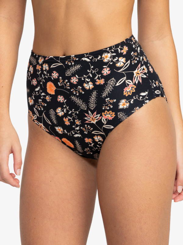 5 Kerala  - Braguita de bikini de cobertura moderada para Mujer Negro ERJX404966 Roxy