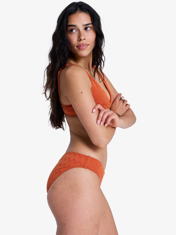 1 Current Coolness - Classic Bikini Bottoms for Women Orange ERJX404997 Roxy