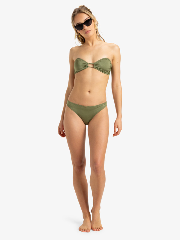 2 Brilho - Klassische Bikinihosen für Damen Grün ERJX405000 Roxy