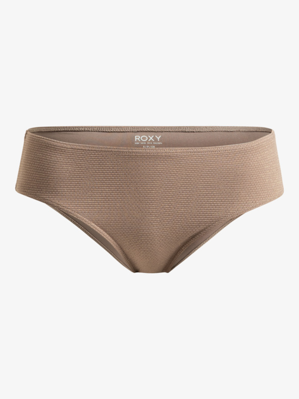 4 Lasca - Medium Coverage Bikini Bottoms for Women Brown ERJX405010 Roxy