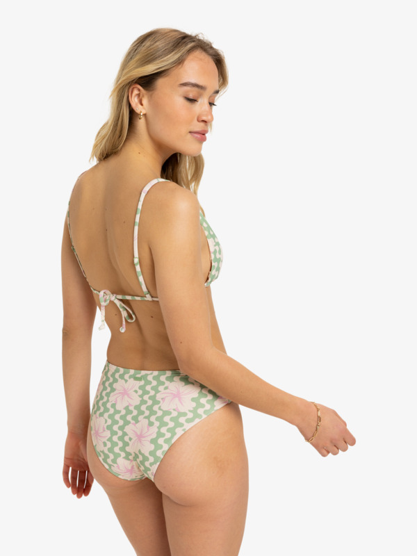 3 Hibiscus Daze - Bikini Bottoms for Women Green ERJX405014 Roxy