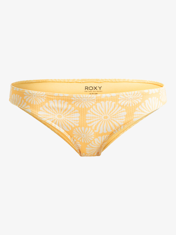 6 Tropical Tile - Bikini Bottoms for Women Yellow ERJX405023 Roxy