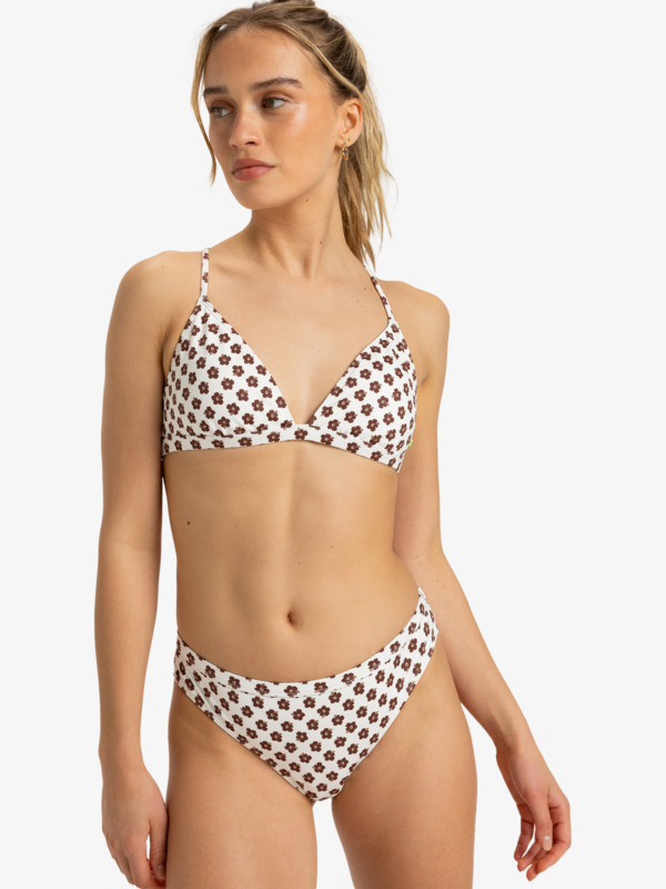 0 Roxy Pro - Cheeky bikinibroekje voor Dames White ERJX405041 Roxy