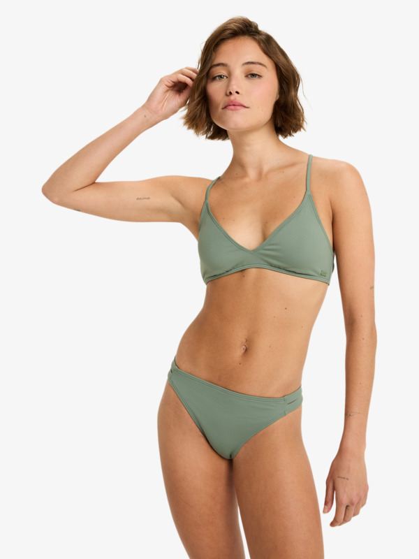 0 Beach Classics - Bikinibroekje voor Dames Green ERJX405047 Roxy