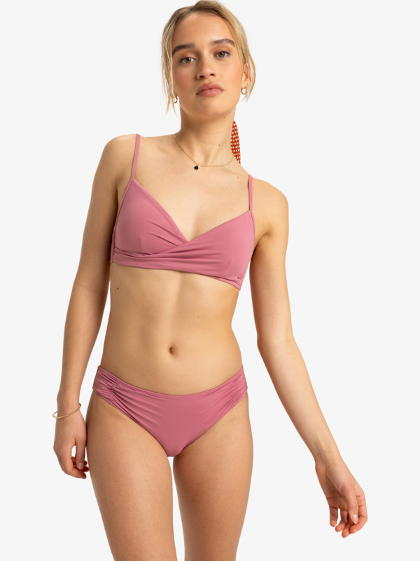 0 Beach Classics  - Bas de maillot de bain emboîtant Femme Rose ERJX405048 Roxy