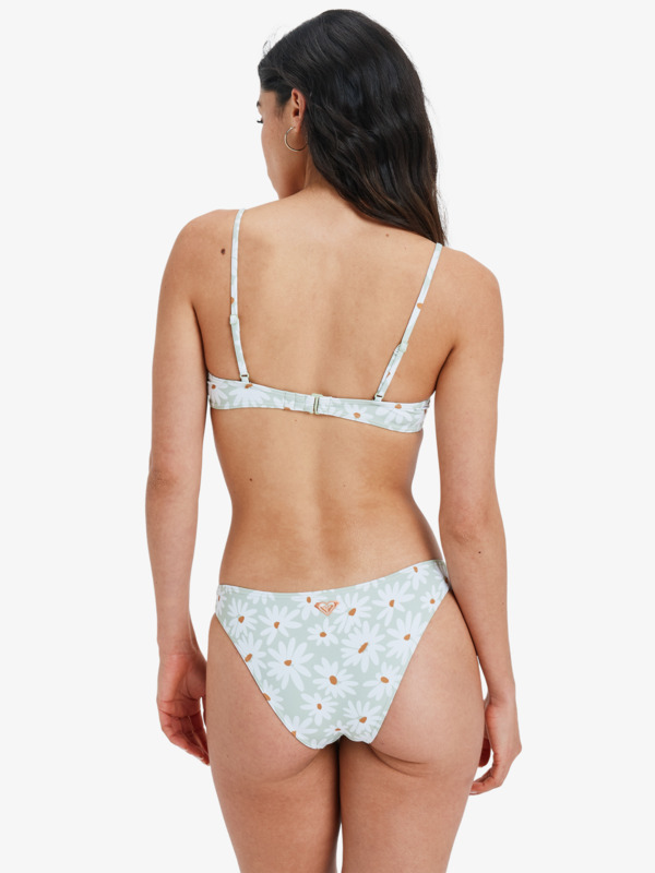 4 Dream Floral Moderate - Bikini Bottoms for Women Green ERJX405160 Roxy