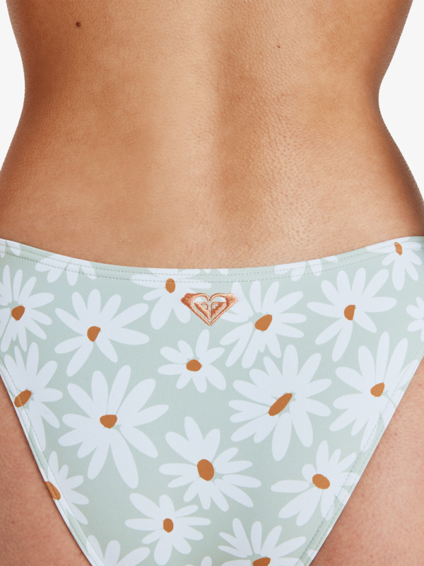 2 Dream Floral Moderate - Bikini Bottoms for Women Green ERJX405160 Roxy