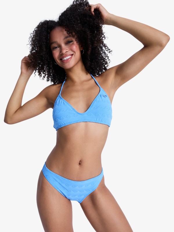 4 Paradise Wave - Bikinihose mit klassischer Bedeckung für Frauen Blau ERJX405174 Roxy