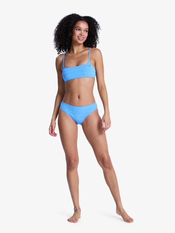 4 Paradise Wave - Bas de bikini hipster pour Femme Bleu ERJX405175 Roxy