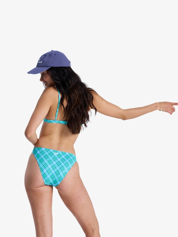 4 Printed Essentials - Bikiniunterteil für Frauen Grün ERJX405187 Roxy