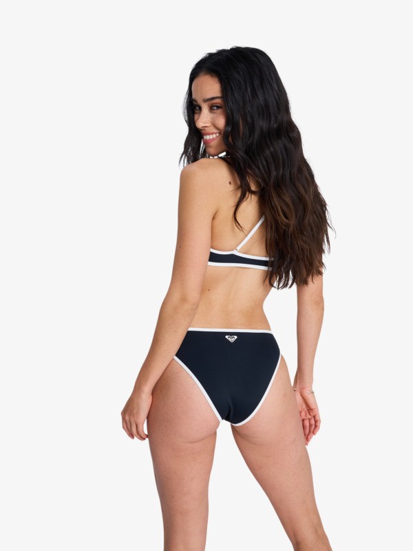 3 The Retro Essentials - Bas de bikini pour Femme Noir ERJX405189 Roxy