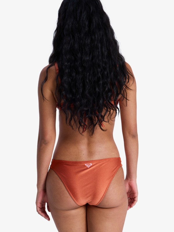 4 Beachside Bohemia - Bikinihose mit klassischer Bedeckung f&uuml;r Frauen Orange ERJX405194 Roxy