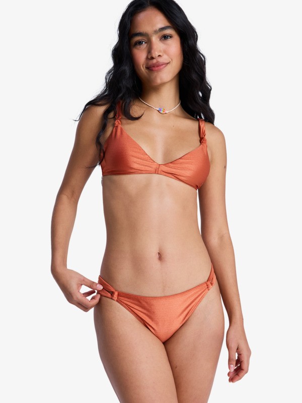 0 Beachside Bohemia - Bikinihose mit klassischer Bedeckung f&uuml;r Frauen Orange ERJX405194 Roxy