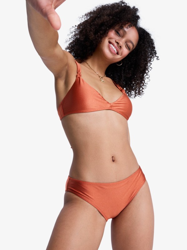 6 Beachside Bohemia - Hipster Bikini Bottoms for Women Orange ERJX405195 Roxy
