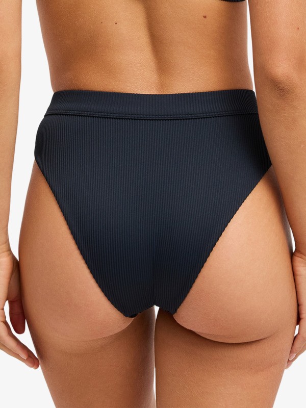5 Roxy Love - High Rise Bikini Bottoms for Women Black ERJX405226 Roxy