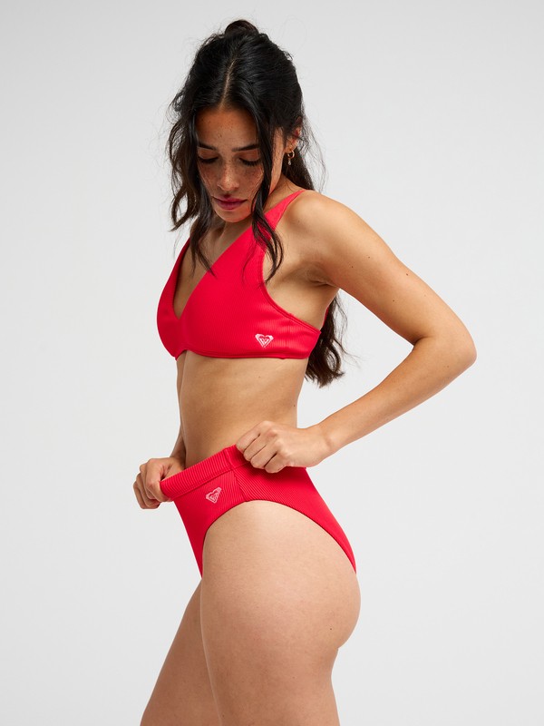 2 Roxy Love Classic High Leg Red ERJX405226 Roxy