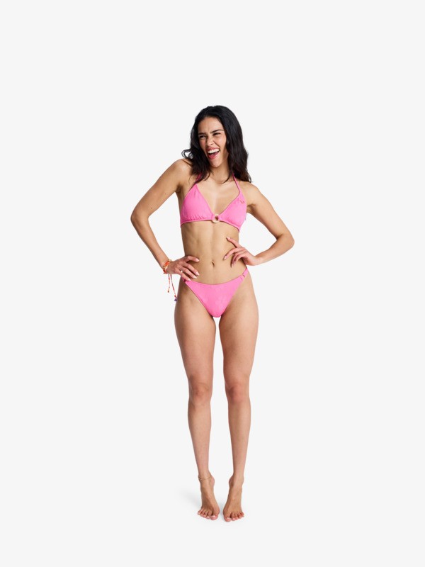 2 Roxy Paradise - Bikinihose mit knapper Bedeckung f&uuml;r Frauen Rosa ERJX405229 Roxy
