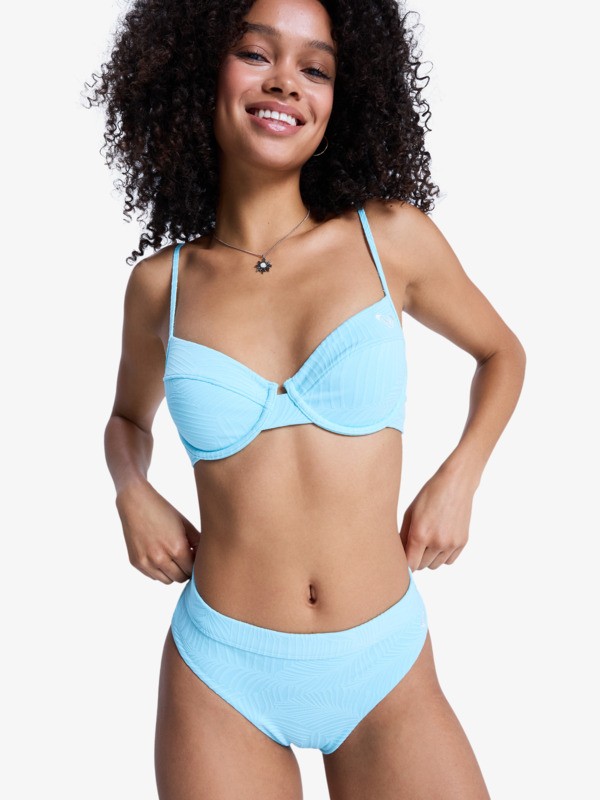 5 Roxy Palm Dreams - High Rise Bikini Bottoms for Women Green ERJX405237 Roxy