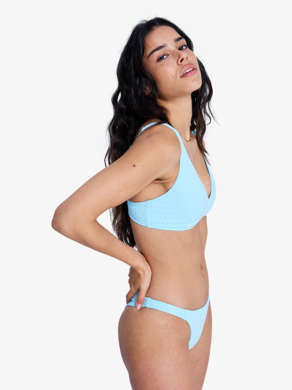 1 Roxy Palm Dreams - Cheeky Coverage Bikini Bottoms for Women Green ERJX405240 Roxy