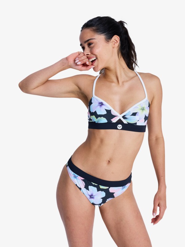 2 Roxy Active - Bikiniunterteil f&uuml;r Frauen Schwarz ERJX405250 Roxy