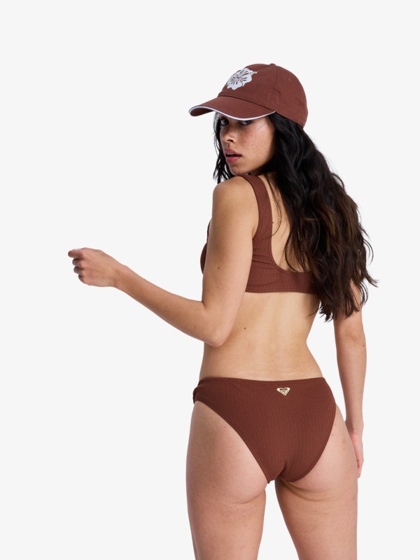 4 Roxy Sunshine - Braguita de bikini para mujer Marron ERJX405254 Roxy