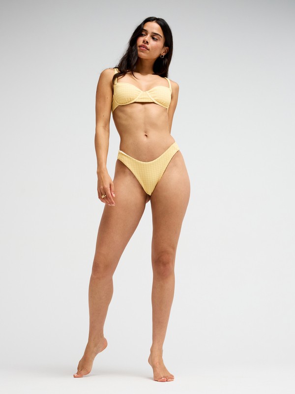 2 Golden Haze Cheeky High Leg Gelb ERJX405300 Roxy
