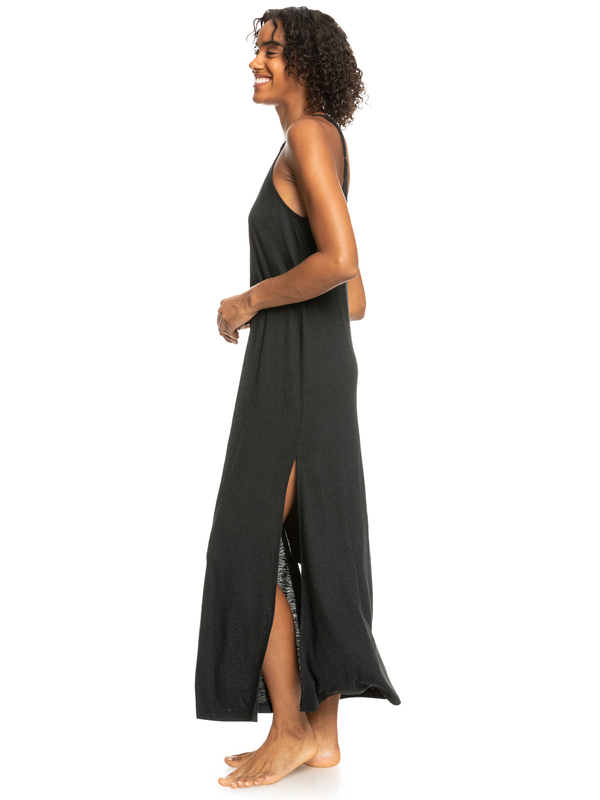 1 Salty Love - Vestido con cuello en V para Mujer Negro ERJX603341 Roxy
