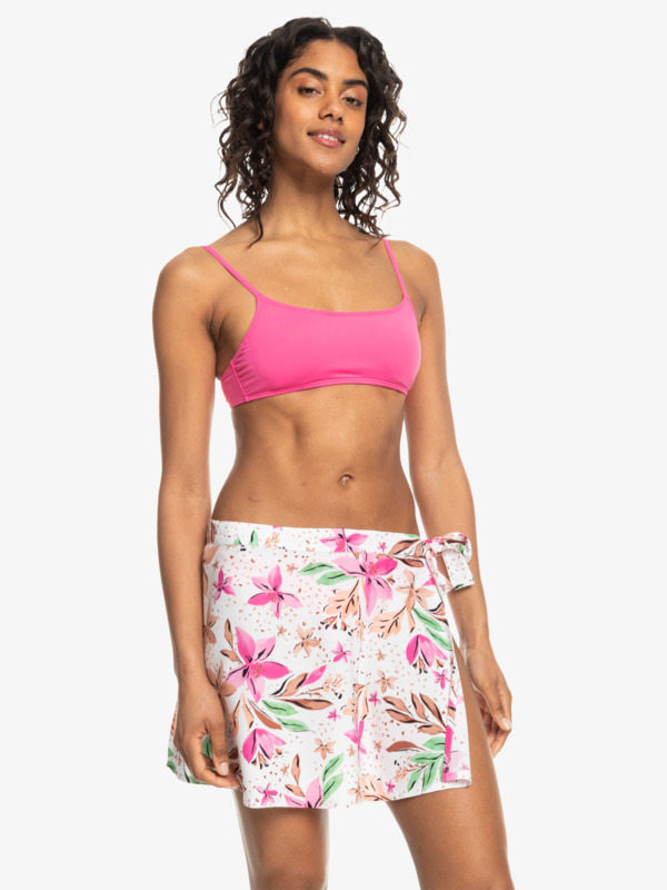 0 Ocean Trip - Minifalda de playa para Mujer Blanco ERJX603389 Roxy