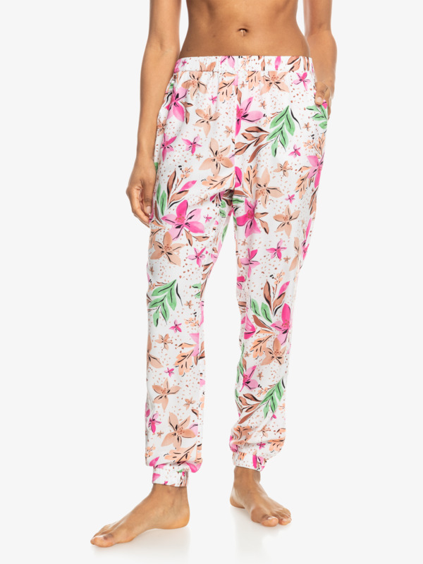 Pantalon Long Femme Boho - Taille Haute, Imprimé, Poches, Léger Pour Plage Ou Quotidien